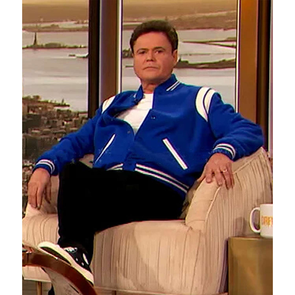 Donny Osmond Drew Barrymore Show Varsity Jacket - Image 7