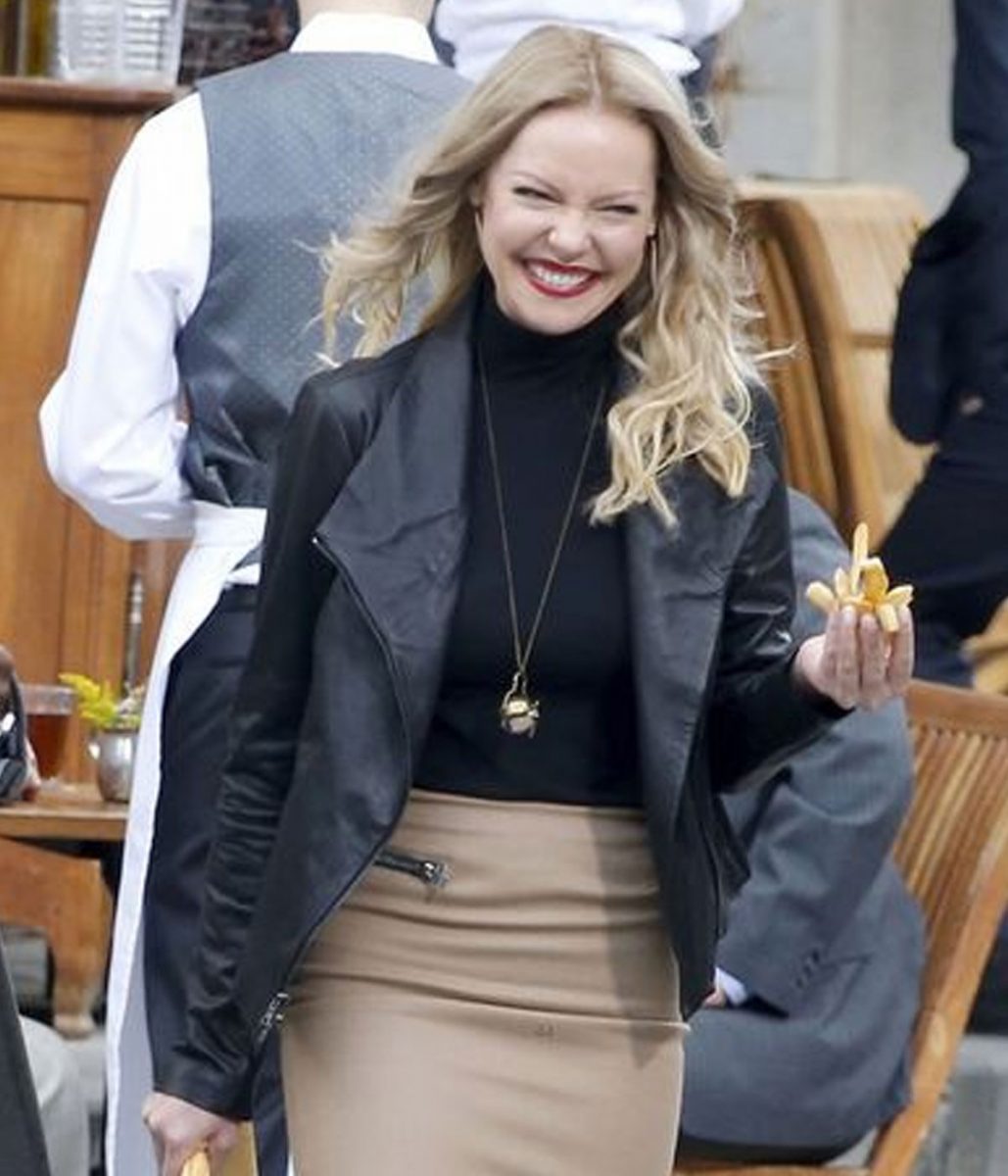 Doubt Katherine Heigl Black Leather Jacket - Image 3