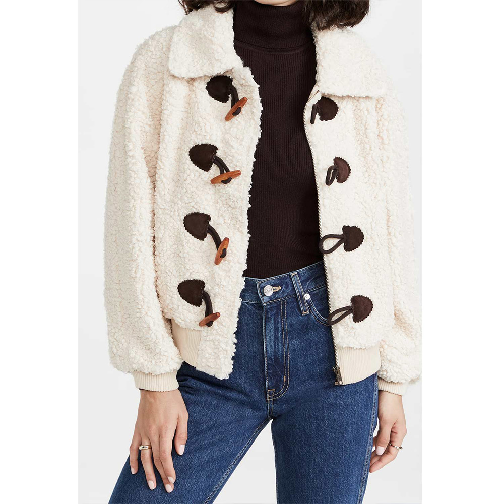 Dream Home Makeover S04 Shea Mcgee Sherpa Jacket - Image 5