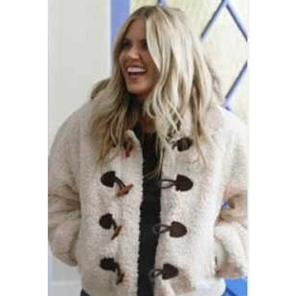 Dream Home Makeover S04 Shea Mcgee Sherpa Jacket - Image 2