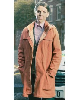 The Tower Gemma Whelan Orange Coat