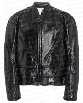 Dua Lipa Biker Leather Jacket