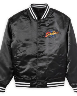 Ducktales Black Bomber Jacket