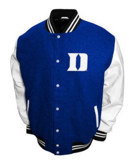 Duke Blue Devils Graduate Royal and White Varsity Jacket