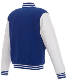 Varsity Durham Bulls Full-Snap Royal/White Jacket