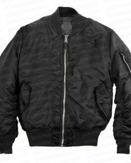 Ashley Walters Top Boy Bomber Black Jacket
