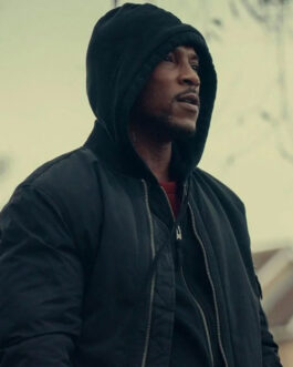 Ashley Walters Top Boy Bomber Black Jacket