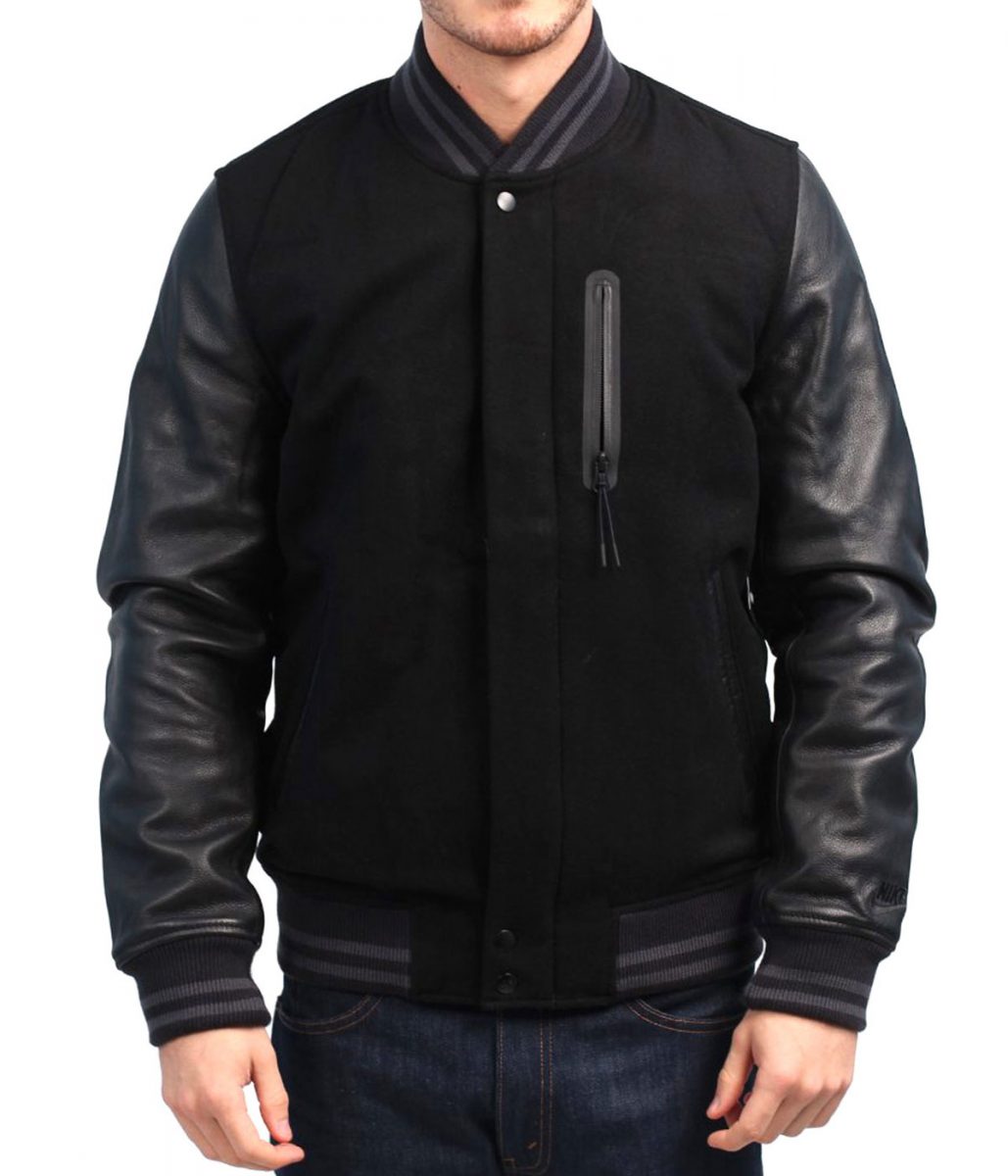 Top Boy Ashley Walters Black Varsity Jacket