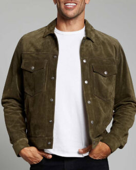 Dylan Sage Suede Jacket