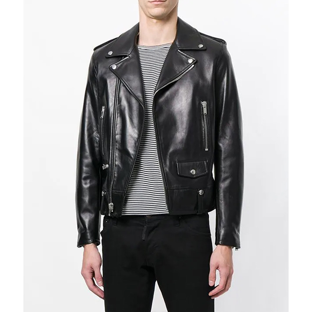 Dynasty S04 Rafael De La Fuente Leather Jacket - Image 3