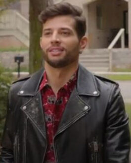 Dynasty S04 Rafael De La Fuente Leather Jacket