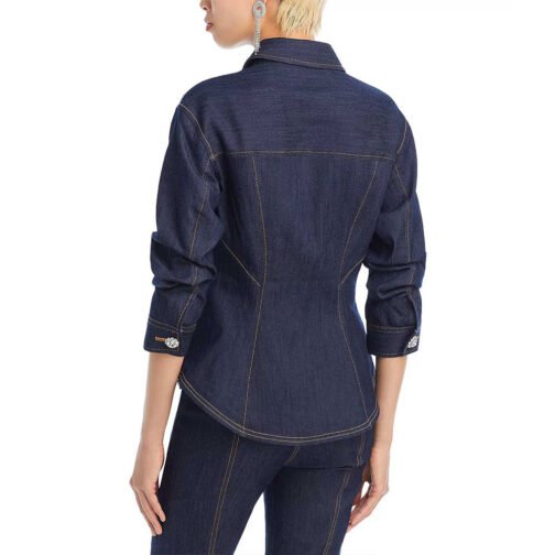 E! News Keltie Knight Denim Jacket - Image 4