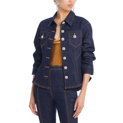 E! News Keltie Knight Denim Jacket - Image 3