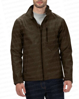 Luke Evans Echo 3 Green Jacket