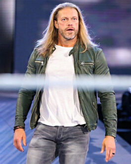Edge WWE Green Leather Jacket