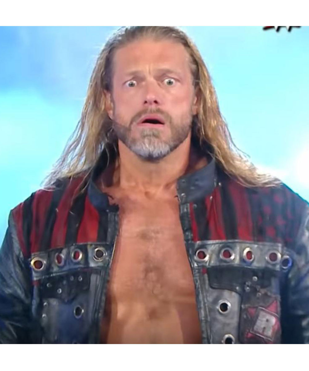 Edge Royal Rumble Leather Coat - Image 9