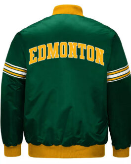 Edmonton Elks Draft Pick Satin Jacket