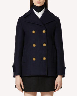 The Vampire Diaries S06 Nina Dobrev Peacoat