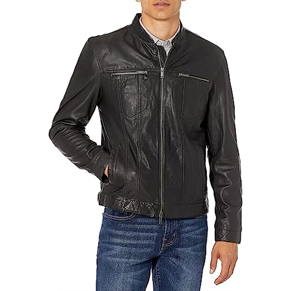 Law & Order S03 Christopher Meloni Leather Jacket