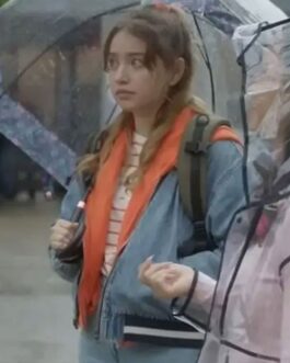 Fakes Emilija Baranac Blue Denim Jacket