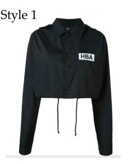 HBA Emily in Paris S02 Lily Collins Black Jacket