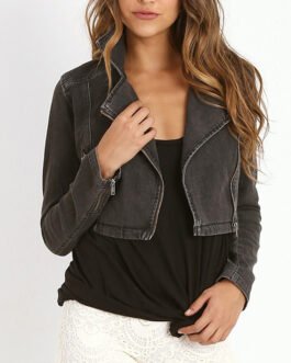 Pretty Little Liars S03 Shay Mitchell Cropped Denim Jacket