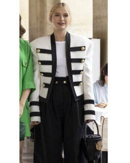 Emily in Paris S02 Camille Razat Military Jacket
