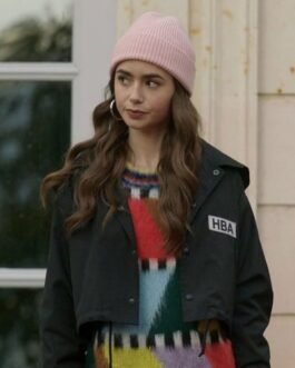 HBA Emily in Paris S02 Lily Collins Black Jacket