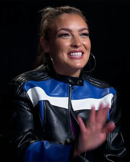 Emily Orozco E! News Leather Jacket