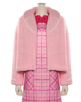 Wednesday Emma Myers Pink Jacket