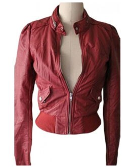 Teen Wolf Gage Golightly Red Leather Jacket