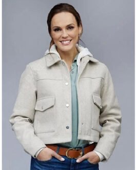 Erin Cahill Hearts in the Game Jacket