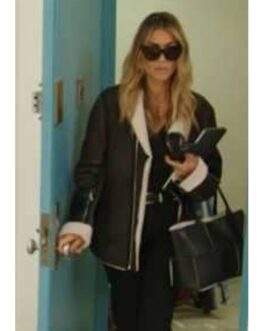 Erin Lichy Real Housewives of New York City Shearling Leather Jacket
