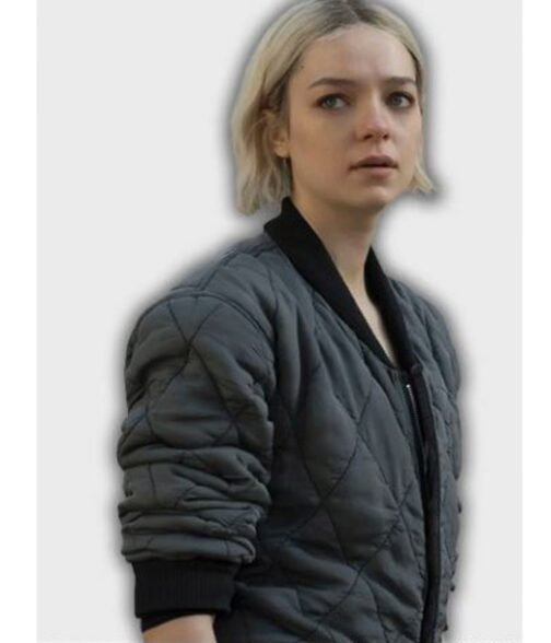 Esme Creed Miles Hanna Season 03 Grey Jacket - Image 2