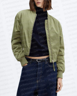 For Love & Honey Margaret Clunie Bomber Jacket