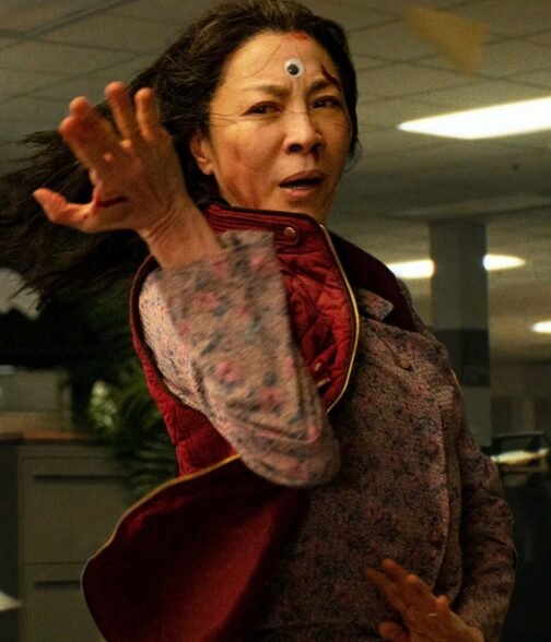 Michelle Yeoh Everything Everywhere All at Once Quilted Vest - Image 3