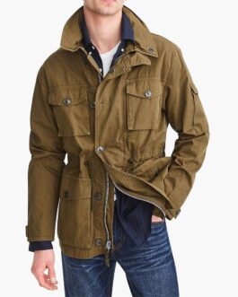 Evil Season 3 Aasif Mandvi Brown Cotton Jacket