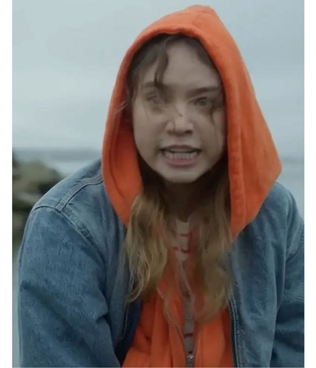 Fakes Emilija Baranac Blue Denim Jacket - Image 3