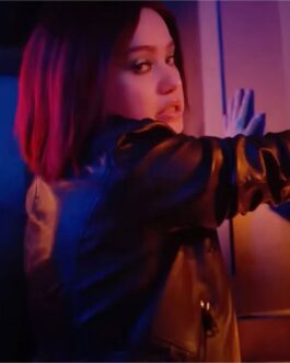 Fakes TV Series Emilija Baranac Black Leather Jacket