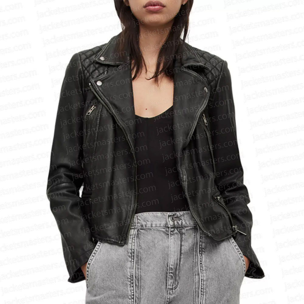 Fatal Attraction Alyssa Jirrels Leather Jacket - Image 3