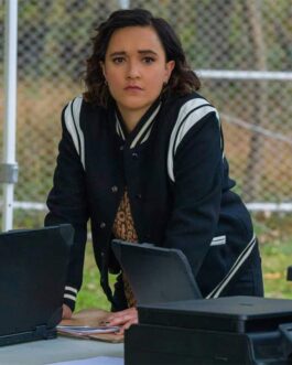 FBI Most Wanted Keisha Castle-Hughes Teddy Varsity Jacket