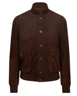 FBI Tom Pecinka Suede Jacket