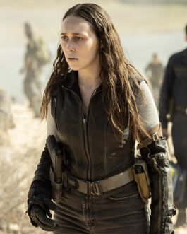 Fear the Walking Dead S07 Alycia Debnam Carey Leather Jacket