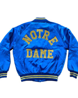 Fighting Irish Notre Dame Royal Blue Jacket