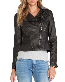 Shameless Season 6 Emmy Rossum Leather Jacket