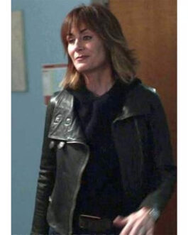 Fire Country Diane Farr Leather Jacket