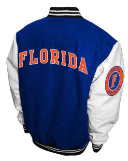 Florida Gators Graduate Royal and White Varsity Jacket