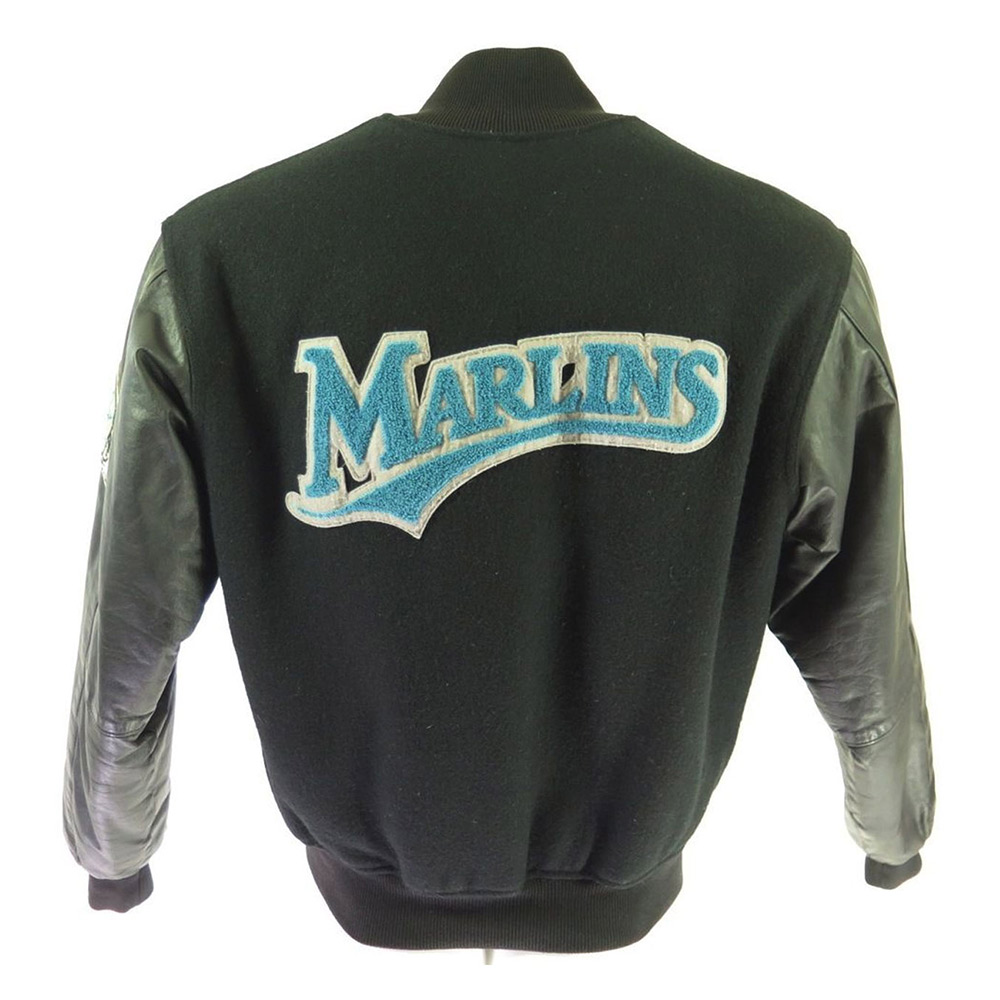 Florida Marlins 80’s Varsity Jacket - Image 2