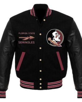 Florida State Seminoles Varsity Black Jacket