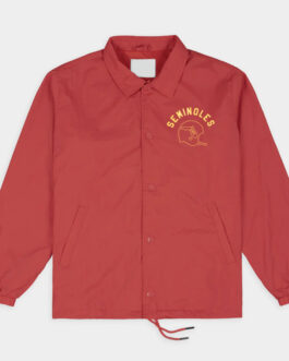 Florida State Seminoles Football Helmet Coaches Jacket